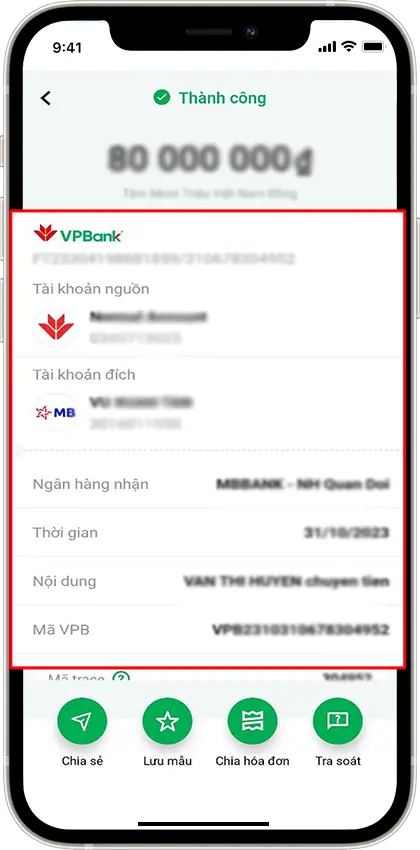 Bước 3 : Lấy hóa đơn chi tiết đầy đủ